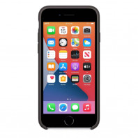 Чехол (copy) Silicone Case на Iphone SE 2020 Barbie pink blackapple